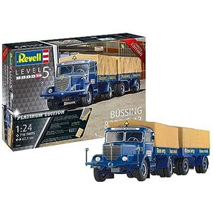 1:24 Revell 07580 Bussing Truck 8000 S 13 Mit Trailer- Platinum Edition Plastic Modelbouwpakket