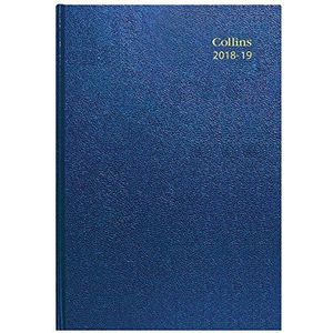 Collins 44 M-blu A4 2018/19 dagen per pagina kalender