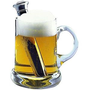 Westmark Bierwarmer met standaard, lengte: 16 cm, roestvrij staal, zilverkleurig, 63282260