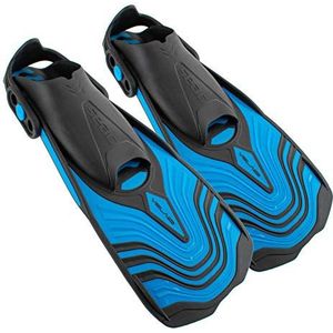 SEAC Vela Oh zwemvliezen voor snorkelen en zwembad, met verstelbare riem, uniseks, blauw, M/L