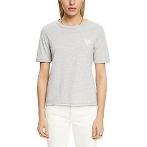 ESPRIT T-shirt dames, 044/lichtgrijs 5, S, 044/lichtgrijs 5