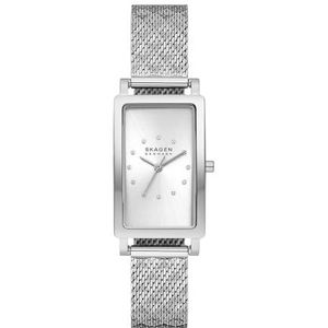 Skagen Dameshorloge analoog kwarts met roestvrijstalen armband SKW3115, zilver, zilver.