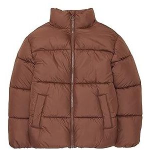 TOM TAILOR Veste d'hiver Puffer pour fille, 19714 - Marron café, 140