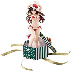 Hakoiri Musume Inc. Rent-A-Girlfriend figuur PVC 1/6 Mizuhara Chizuru Santa Bikini 2nd Xmas 26 cm