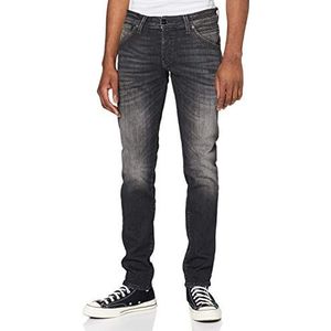 Jack & Jones Heren Jjiglenn Jjfox Bl 655 50sps Noos Jeanbroek, Zwart (Black Denim), 52 EU, Zwart (Black Denim), 52, Zwarte Denim