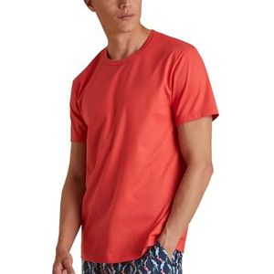 CALIDA RMX Sleep Time Off T-shirt pour homme, Cayenne Red, 58