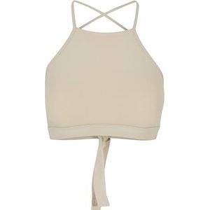 Urban Classics Dames Triangle Top Caraco Dames, Softseagrass