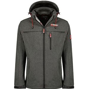 Geographical Norway Tarmak Men Softshell voor heren (1 stuk), Donkergrijs