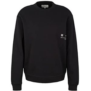 TOM TAILOR Denim sweatshirt heren 2999 zwart xl, 2999, zwart