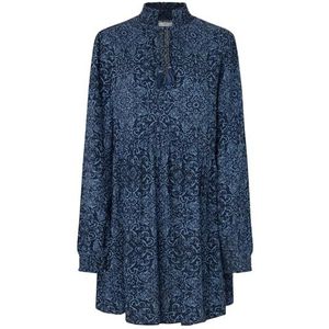 Pepe Jeans Claudia Damesjurk, Blauw (Dulwich Blue)