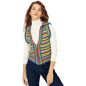 TRENDYOL Pull Femme, bleu, S