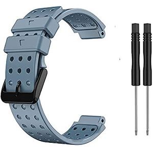 Reservearmband voor Garmin Approach S20 horloge met gereedschapsset, Siliconen, Geen edelsteen