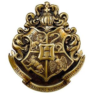 The Noble Collection Harry Potter Hogwarts Crest Wall Art – 11 inch (28 cm) elegante wandplaat – Harry Potter filmset filmaccessoires – cadeaus voor familie, vrienden en Harry Potter fans