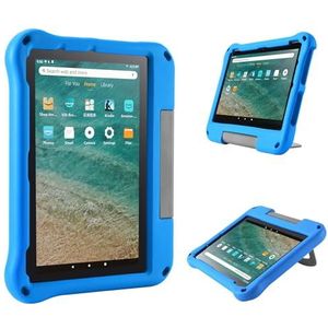 Fire HD 8 & 8 Plus Étui de protection pour tablette enfant (12/10e génération, version 2022/2020), léger, résistant aux chocs, avec support, pour tablette Amazon, bleu