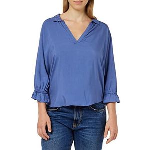 BOSS elast dames blouse, blauw (Bright Blue 434)