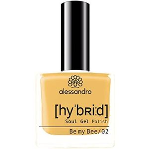 alessandro ROCOCO GARDEN- BE MY BEE 3-traps hybride nagellak, perfect zonder led, houdt tot 10 dagen, 8 ml