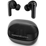 Energy Sistem Serenity ANC True Wireless hoofdtelefoon met ruisonderdrukking (4 microfoons, Bluetooth 5.3, gerecycled kunststof, 25 uur batterij, IPX4-gecertificeerd) (zwart)
