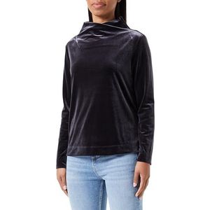 s.Oliver BLACK LABEL Fluwelen sweatshirt voor dames, 9999