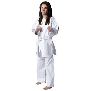 Kwon Song 551003160 Taekwondo overall voor kinderen, uniseks, 160 cm, wit