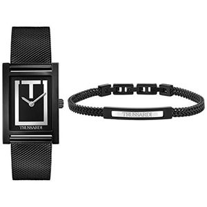 Morellato Polshorloges voor heren R2453155002, zwart, 42 mm, armband, zwart., armband