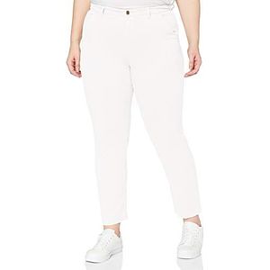 7 For All Mankind Chino Pantalon décontracté, Blanc cassé, 24 (FR 34) Femme