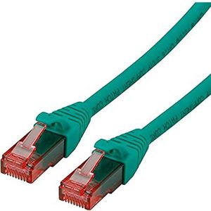 ROLINE LAN Cat6 Component Level | Netwerkkabel UTP-kabel met RJ45-stekker | groen 3m