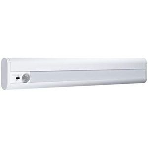 LEDVANCE Led-lamp op batterijen voor gebruik binnenshuis, bewegingsmelder, dag/nachtsensor, koud wit, 314,0 mm x 48,0 mm x 18,0 mm, beweegbare lineaire led