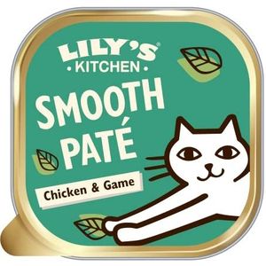 Lily's Kitchen Natvoer voor katten – smaak: kip, gewicht per doos: 85 g, 19 stuks