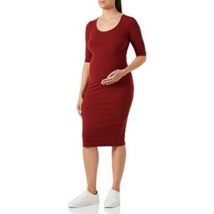 SUPERMOM Dress Felton Manches Courtes Robe Femme, Burnt Henné - N084, 38