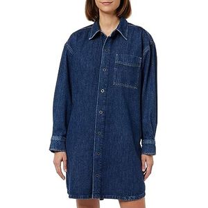 G-STAR RAW Oversized denim jurk voor dames, Blauw (Antique Waterfront D23675-d301-g228)