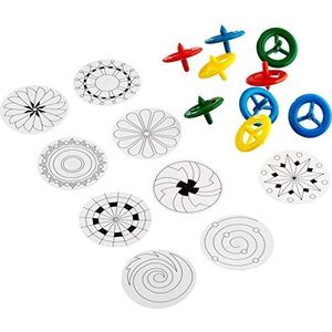 Baker Ross Kleurtol (12 stuks) – mini-speelgoed voor kinderverrassingszakjes, verschillende kleuren, 6,5 cm
