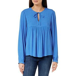 Peppercorn Danea Blouse Dames Blouse, Blauw (2993 Marine Blue)