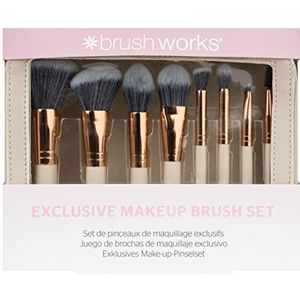 Brushworks Exclusieve make-upkwastenset Nude