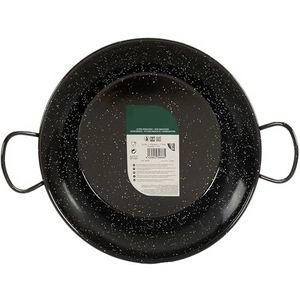 Diepe pan met diepe bodem, geëmailleerd met handgrepen, 28 cm, collectie LA DEHESA