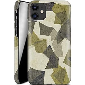 caseable Beschermhoes voor Apple iPhone 11, stootvast, krasbestendig, kleurrijk design, bescherming rondom, camouflage, groen