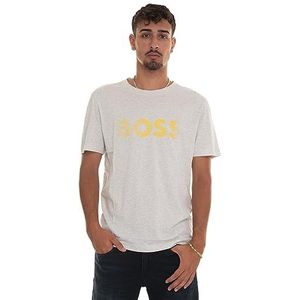 BOSS Thee 1 T-shirt voor heren (1 stuk), Licht/pastelgrijs 57.