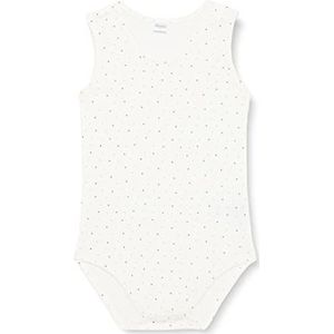 Pinokio Pinokio Bodysuit zonder mouwen, Regular Pinokio ondergoed, baby, meisjes, 1 stuk, Ecru Polka Dot Magic