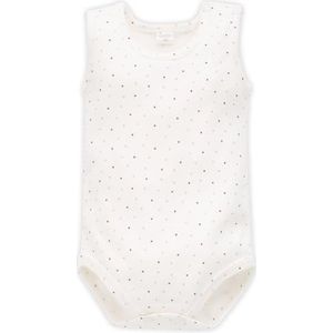 Pinokio Pinokio Bodysuit zonder mouwen, Regular Pinokio ondergoed, baby, meisjes, 1 stuk, Ecru Polka Dot Magic