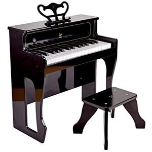 Hape Elektrische piano met kruk, muziekinstrument, vanaf 3 jaar, groen