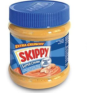 Skippy Super Chunk Pindakaas – knapperige stukken & Amerikaanse smaak – 340 g