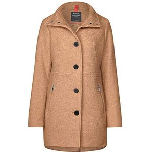 Street One damesjas, Beige (Cosy Camel Melange 11794)