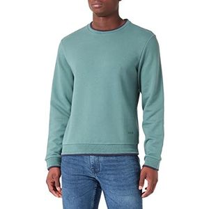 Geox Heren sweatshirt, M, zilveren pine, Regular, Silver Pine, XL, Silver Pine
