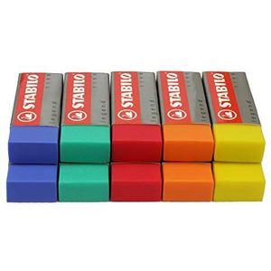 Stabilo Legend Gum, verschillende kleuren, 20 stuks