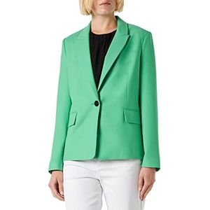 s.Oliver BLACK LABEL Slimfit blazer voor dames, slim fit, Groen