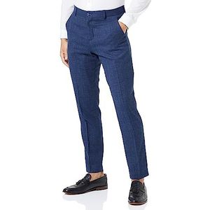 SELETED HOMME Slhslim-oasis Linen Trs Noos herenkostuum voor volwassenen, Navy Blauw