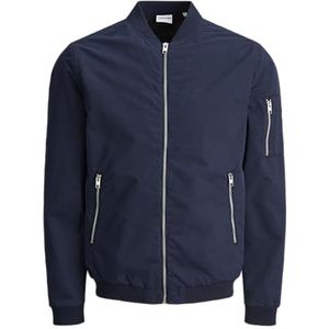 Jack & Jones Plus Jjerush Bomber Ps Noos Bomberjack voor heren, marineblauw blazer