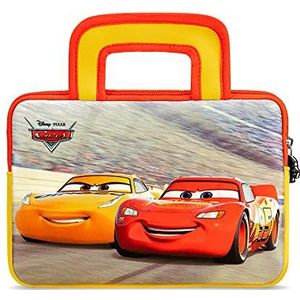 Pebble Gear Disney Cars Universele draagtas voor kinderen van 17,8 cm (7 inch), Fire 7 Kids Edition, reis- en vakantiebegeleider, ruimte voor speelgoed, hoofdtelefoon, tablets