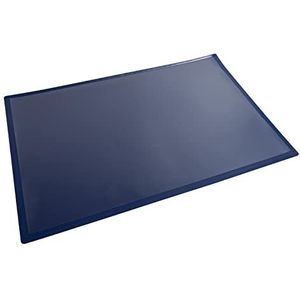 Exacompta - Art.-Nr. 29782E - 1 bureauonderlegger Creacover van hard karton - individueel bedrukt - voor- en achterkant van PVC voor dagelijks gebruik - formaat 37,5 x 57,5 cm - kleur blauw - plat verpakt