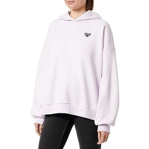 libbi Sweat à capuche pour femme, violet/transparent, S