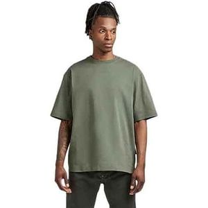 G-STAR RAW T-shirt pour homme Utility Mix Boxy, Vert (Lt Hunter D22146-c336-8165), S
